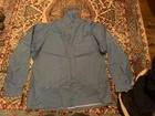 Vintage  Civil War Mens Large Reenacting Shirt Cotton Wood Buttons Blue