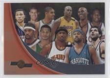 2001 Chrome Team Topps Shaquille O'Neal Tim Duncan Antawn Jamison #TT10 HOF 1u6