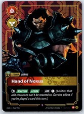 Darius - Hand of Noxus #302 Prices | Riftbound Origins