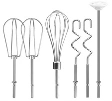 6PCS Hand Mixer Attachments Set for Kitchenaid KHM3 KHM5 KHM7 KHM9