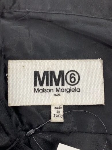 MAISON MARGIELA MM6 Dress 40 Rayon BLK Solid S52CT0488