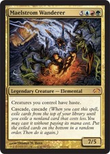 MTG - Maelstrom Wanderer - Planechase 2012 - NM, English Magic FLAT RATE SHIP