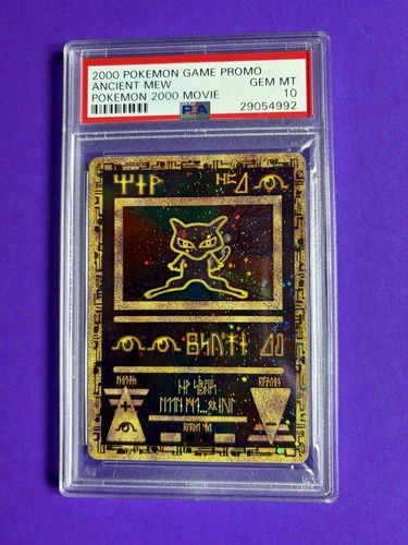 PSA 10 Ancient Mew 2000 Pokemon game movie promo- english- GEM MINT card