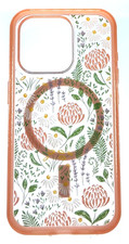 OtterBox Symmetry Apple iPhone 15 Pro Peachy Bloom Floral MagSafe New
