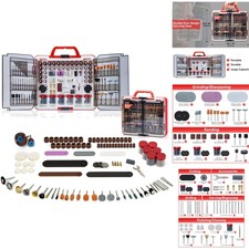 508-Piece Rotary Tool Accessories Set Carrying Case for Sanding Cutting Grinding
