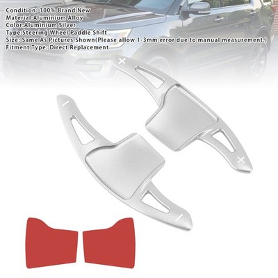Lenkrad Paddle Shifter Erweiterung Für Ford Explorer 13-19 Aluminium Silber .