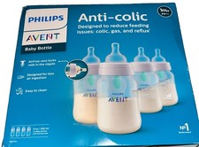 Philips AVENT Anti-Colic Bottle Set AirFree Vent 260ml/9oz Slow Flow 1m