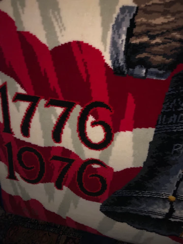 Tapiz de alfombra de pared patriótica American Legend vintage Foto 4 de 4