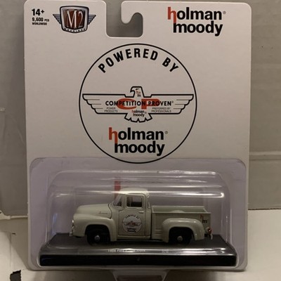 Vintage M2 Machines 1:64 Diecast 1956 Ford F-100 White Auto-Drivers Holman Moody