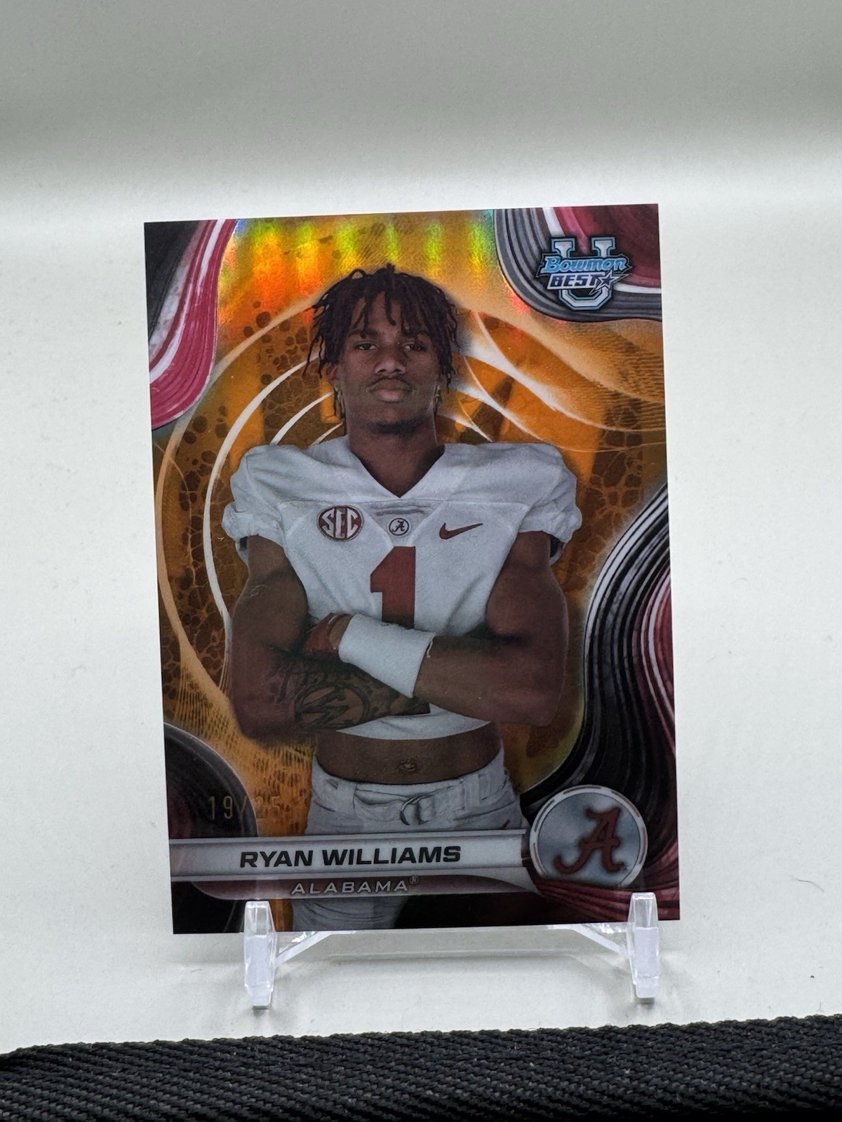 2024 Bowman U Best Ryan Williams Orange /25