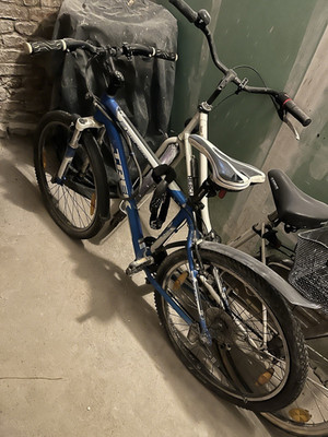 Trek 3700 Mountainbike blau/silber - über 10 Jahre alt