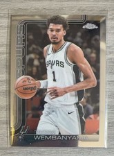 2025 Topps Chrome #221 Victor Wembanyama Spurs