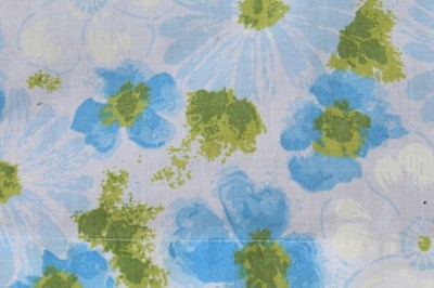 Vintage Dan River ''tranquale'' Inspiration Pattern Floral percale Full Size  Set.
