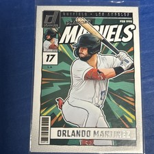2024 Panini Donruss - Diamond Marvels Orlando Martinez #2 (RC)