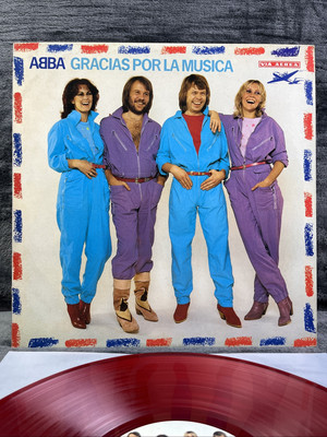 ABBA   Gracias Por La Musica | Japan Pressung LP Red Vinyl Record Schallplatte