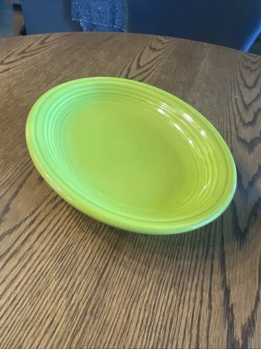 Fiestaware Lemongrass Oval Serving Platter 11.5” x 8.75”