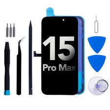 for iPhone 15 Pro Max Screen Replacement kit, 6.7" Retina FHD LCD Display Tou...
