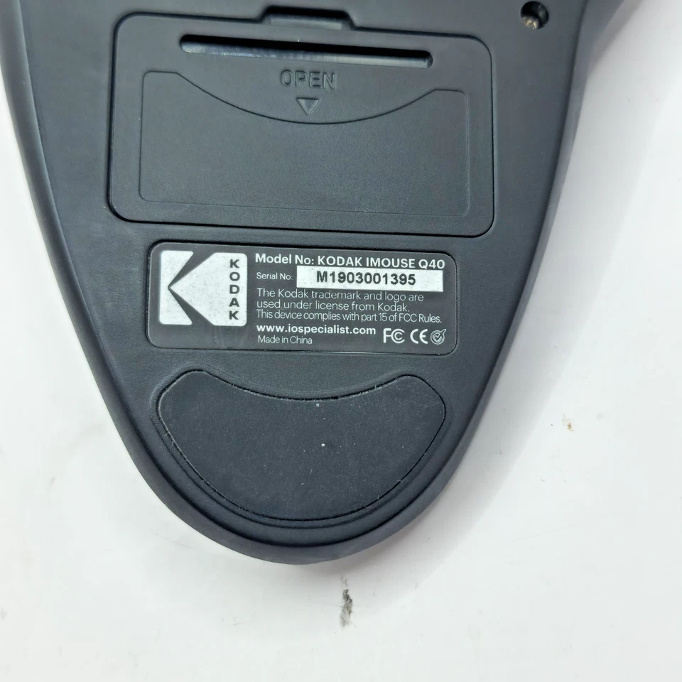 Ratón Trackball Inalámbrico Kodak IMOUSE Q40 2.4Ghz con Receptor USB Ambidiestro Q4 Foto 2 de 3