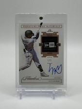 2022 Panini Flawless Luis Robert 2021 Signature Prime Materials Gold #/5