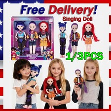 3PC/1pc Cosplay Kpop Demon Hunters Doll Moveable Joint Figure Music Toys Xmas ET