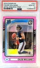 2024 Donruss RR Caleb Williams Optic Pink Preview Psa 10