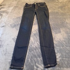 American Eagle Dark Wash Super Stretch Jegging Jeans Womens Size 00 Short