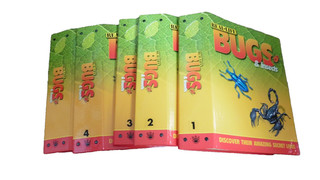 Real Life Bugs & Insects 1 to 75 in binders.