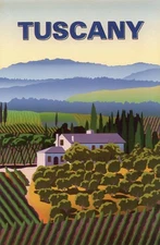 Tuscany Countryside, Central Italy --New POSTCARD