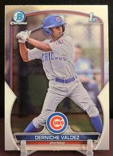 2023 Bowman Chrome - Prospects Derniche Valdez #BCP-231 1st Bowman RC