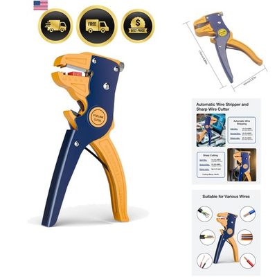 #ad #ad Wire Stripper and Cutter Professional Quick Strip Automatic Wire Stripper 2... $17.99