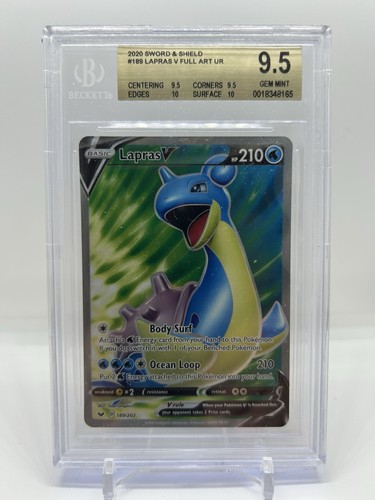 Lapras V graded BGS 9.5 for sale on eBay