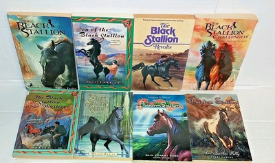 #ad #ad Lot 8 horse books Walter Farley Black Stallion Terri Farley Phantom Stallion $17.15