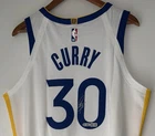 Stephen Curry Signed Warriors NBA Nike ADV Authentic Jersey Autograph USASM BAS