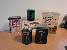 Retro Metall Blech Dosen Konvolut Spardose Coca Cola Pasta Chili Deko Küche