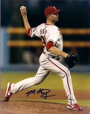 J.A. HAPP PHILADELPHIA PHILLIES AUTOGRAPHED SIGNED 8X10 PHOTO W/COA