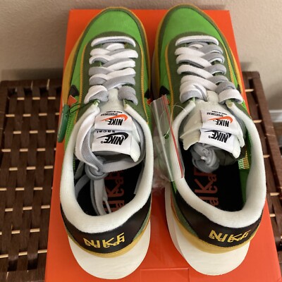Nike LD waffle sacai green multi size 12 new | eBay