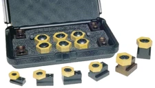 Mitee-Bite 12mm x M8 x 1.25 Workholding T-Slot Clamping Kit-Holding Force 3,355N