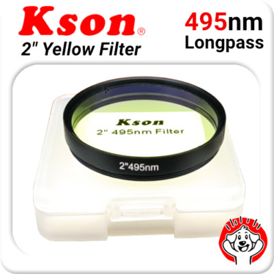 Kson 2'' 495nm Yellow Longpass CA/Purple Fringe Killer + Clarity