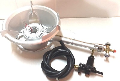 High Pressure Burner Propane Gas Manual 12'' Mouth Up to 119000 BTU/HR NEW B-0066