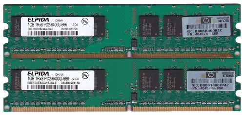 Elpida EBE11FD8AGFD-6E-E 1GB DDR2 Server RAM Memory | eBay