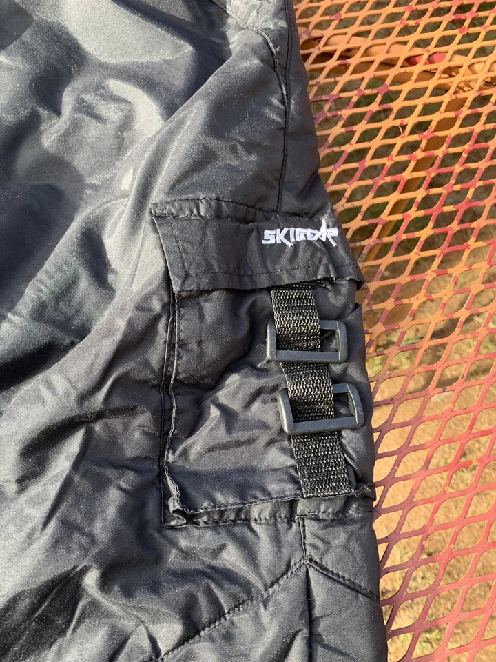 SKIGEAR Niño Niña NEGRO Tabla de Esquí para Nieve Cintura Elástica GROSORA INVIERNO Pantalones Talla XL Foto 3 de 4