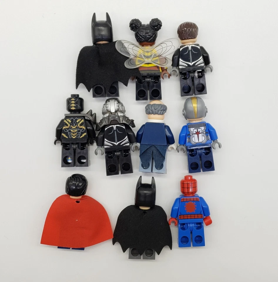 Lote de 10 minifiguras LEGO Super Heroes DC Marvel Villanos figuras surtidas #32 Foto 2 de 2