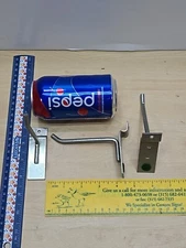 25 pcs Slatwall Hook 4 Inch Slat wall Panel Garage Brushed Steel 4" Display Peg