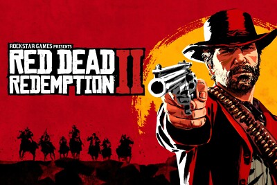 Großes A3 Red Dead Redemption Poster (brandneu)