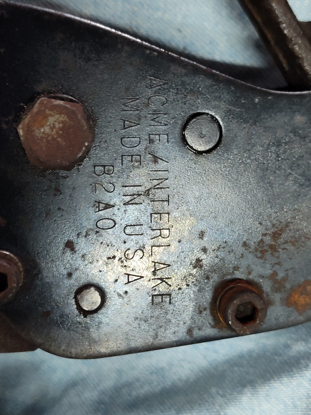 Acme Interlake B2A0 Pistol Grip Steel Strapping Banding Collectible Tool eBay