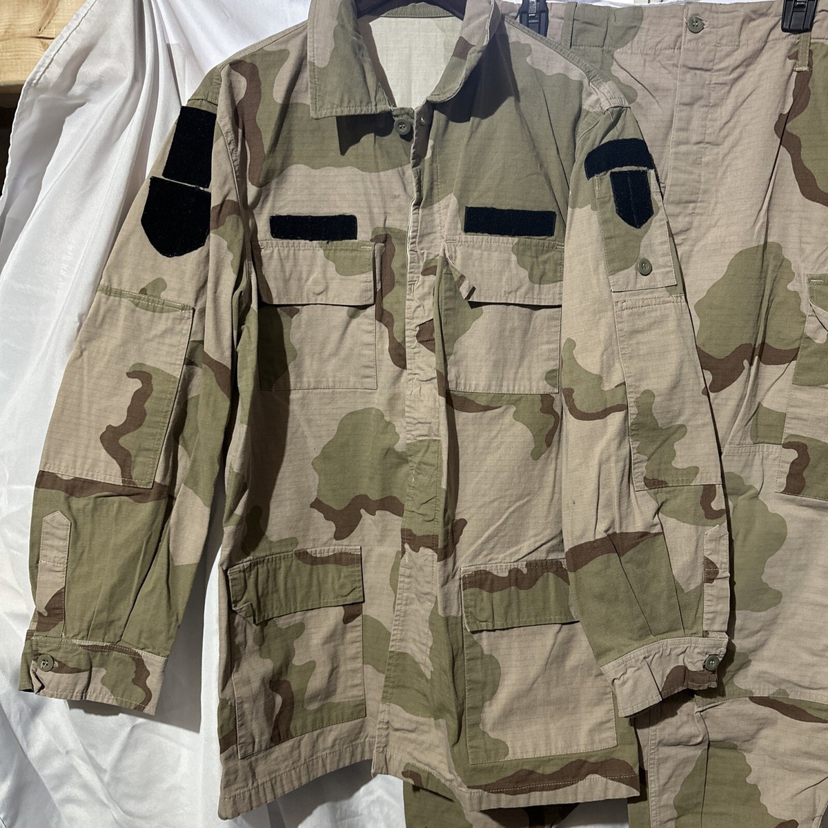 NWOT Replica US ARMY Desert Camo Combat DCU Uniform Jacket