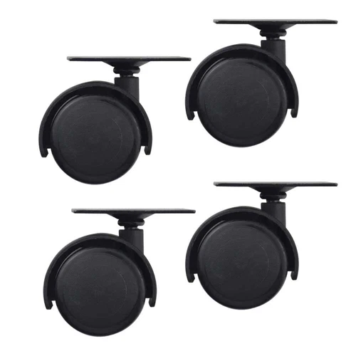 BERPSE 40 mm Dolly Wheel/Plate Assembly Compatible with Rainbow Vacuum D4 D4C SE - Picture 1 of 3