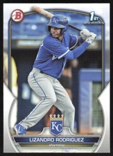 2023 Bowman Prospects 1st Bowman Card Lizandro Rodriguez #BP-47 Kansas City