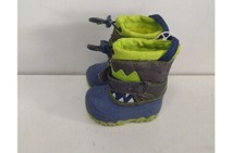 Cat and Jack NEW Toddler Boys Warm Thermolite Snow Boots Green Monster Size 4