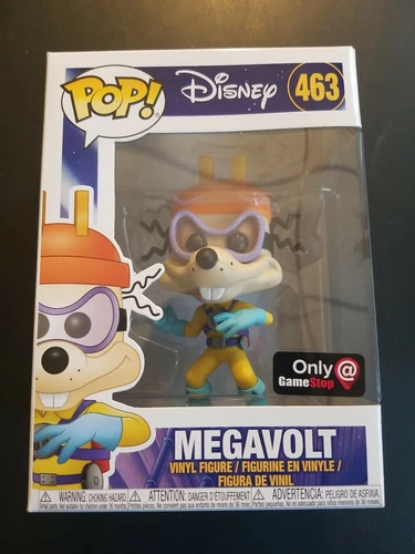 Funko POP Disney #463 Darkwing Duck Megavolt Gamestop Exclusive